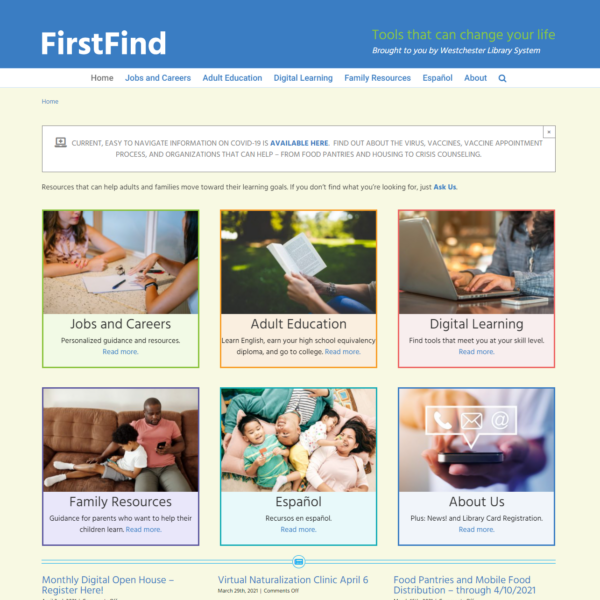 FirstFind Website Preview